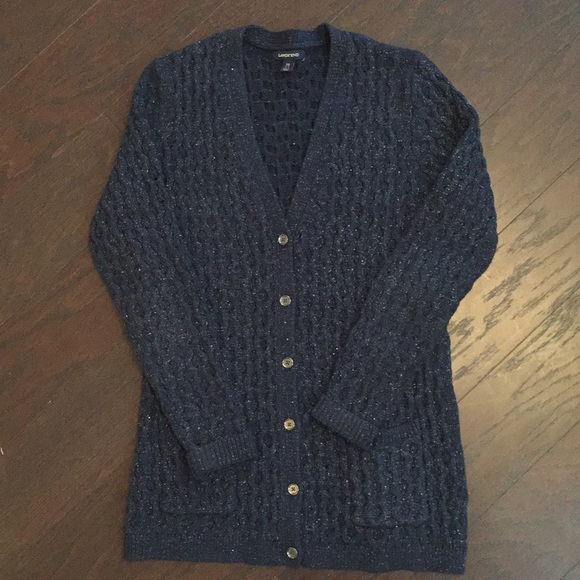 Lands' End Sweaters - Lands End Sparkle Cardigan